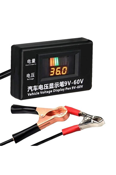 Powermaster 9-60V Otomotiv LCD Dijital Devre Test Cihazı Gerilim Ölçer