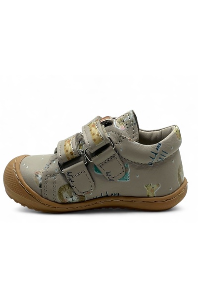 Perlina Leather Orthopedic Sole Baby Girl First Step Shoes