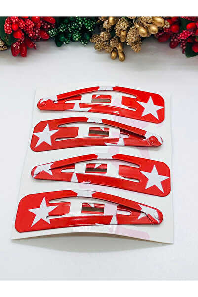 İnDerin Flag Hair Clip Set - Holiday Hair Clip