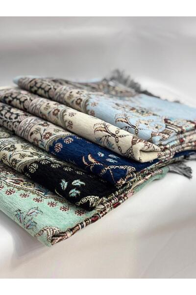 GÜRLEK TEKSTİL Elegant Chenille Prayer Rug