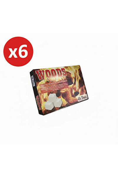 woods Set 6 bucati Pastile de aprins focul 48 buc / set