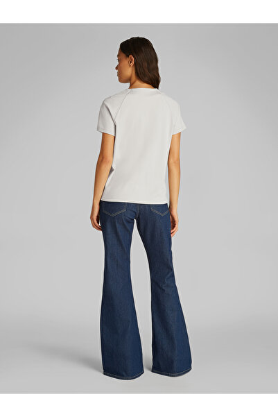Calvin Klein Women Silver Lining Liquid Touch Modern Fit Tee