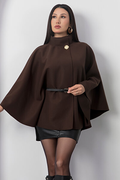 PULLIMM Kemerli Düğmeli Panço DKS1338