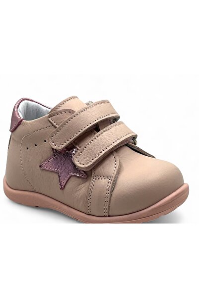 Perlina Leather Orthopedic Sole Baby Girl First Step Shoes