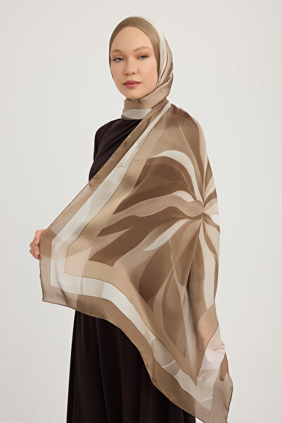 Schaless شال جانجان بنقشة أورورا - مينك - 70×190 سم