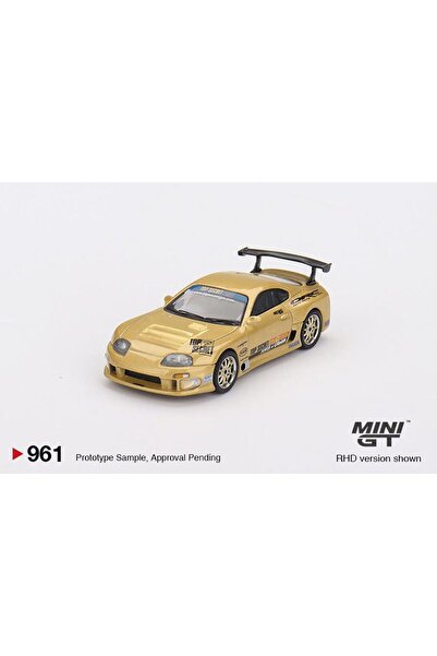 mini gt Toyota Supra (A80) Top Secret GT-300 Top Secret Gold 961 BL