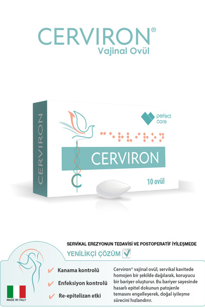 Orthogen Cerviron 10'lu Vaginal Ovül