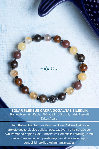 Deniz Doğal Taş سوار من الحجر الطبيعي المعتمد من نوع شاكرا بلكسوس الشمسي