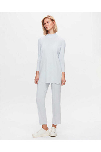 MISS DALIDA T25K-6001 Uzun Kollu Basic Triko Tunik PB02V-ICE