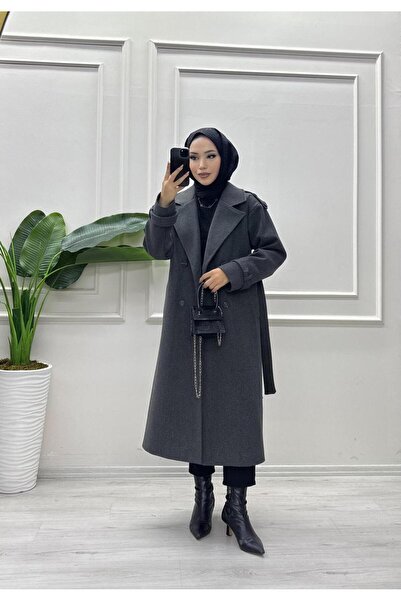 moda acar Araboy Buttoned Coat