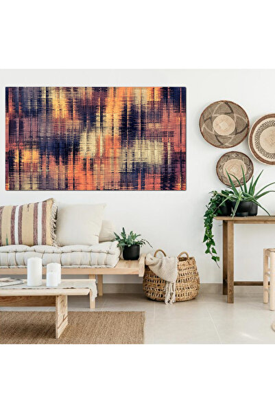 Generic لوحه جداريه كانفس - فن تجريدي ( تشوش الرؤيه ) - 21004