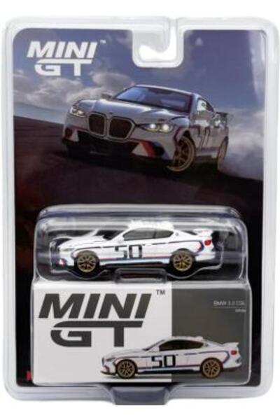 mini gt BMW 3.0 CSL White 863 BL