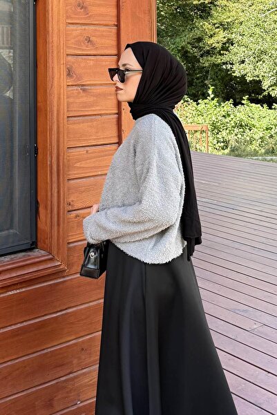 lamelif سترة صياد السمك المخططة باللون الرمادي