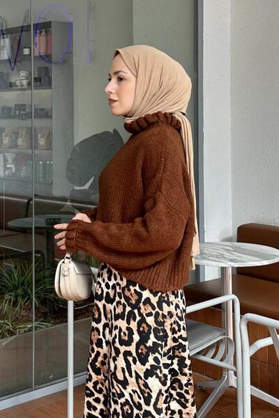 lamelif Crop Kazak Cinnamon