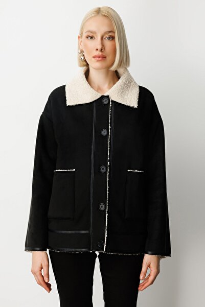 Ekol İçi Peluşlu Güderi Mont