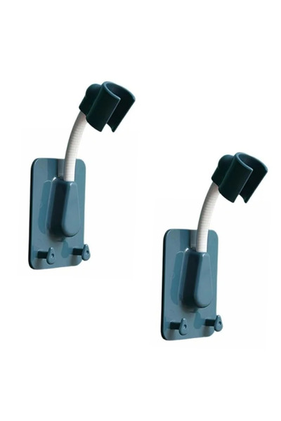 Microcase Esnek Duş Başlığı Tutucu Kancalı Banyo Askısı ve Organizeri 2 Adet ...