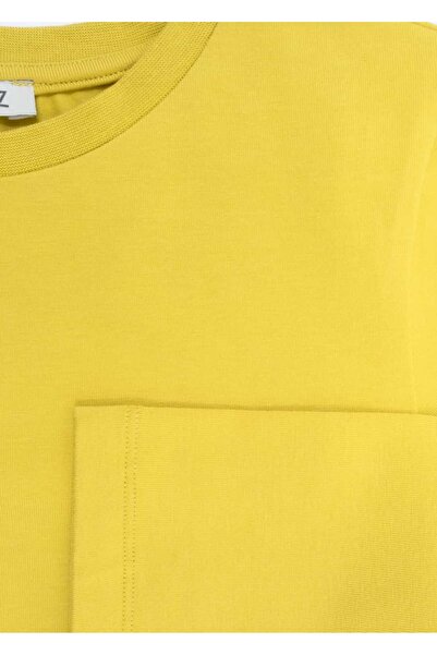 Ozmoz By Mukadder Özden Organic Light Green Winter Girls' Sweatshirt