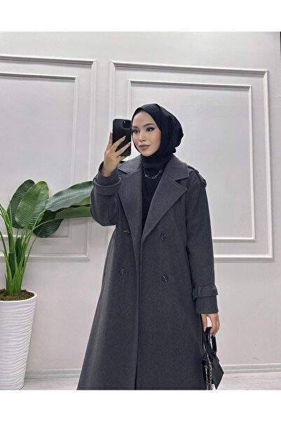 moda acar Araboy Buttoned Coat