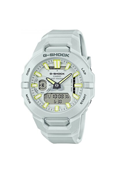 Casio , ceas digital și analogic G-Shock, alb