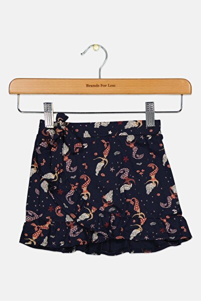 Feetje Toddlers Girl Allover Print Skirt, Multicolor