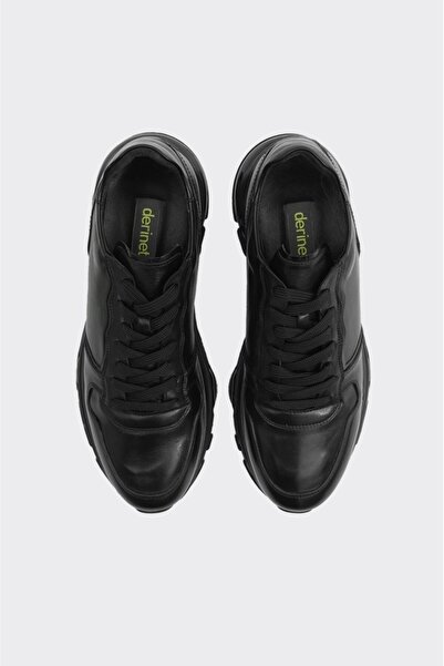 derinet Hakiki Deri Comfort Taban Erkek Sneaker