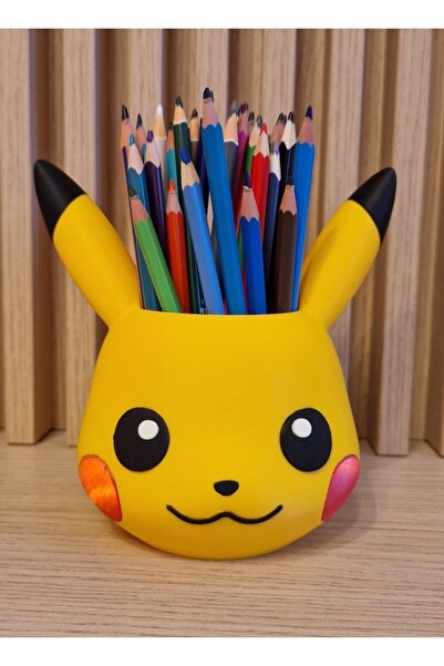 OEM Pikachu pencil holder, pen holder, Pokemon organizer, children's desk, ye...