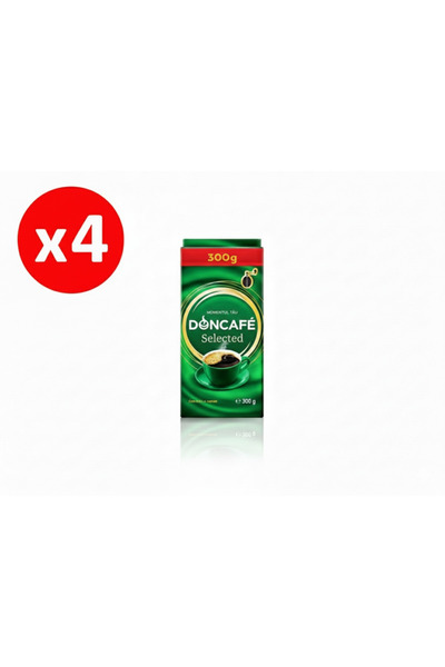 DONCAFE Set 4 bucati Cafea Macinata Don Cafe 250 G