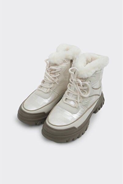 derinet Comfort Kürklü Kadın Bot