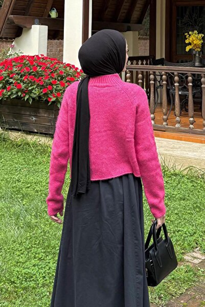 lamelif Πλεκτό πουλόβερ φούξια