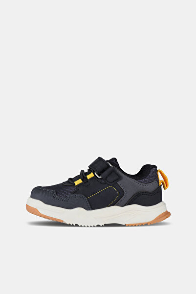 Vicco V1063565 Black Lightweight Boys' Preschool Sports Shoes