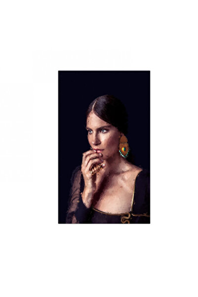 Generic لوحه جداريه مودرن رسمة إمرأه - 300955