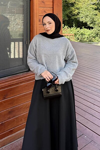 lamelif سترة صياد السمك المخططة باللون الرمادي