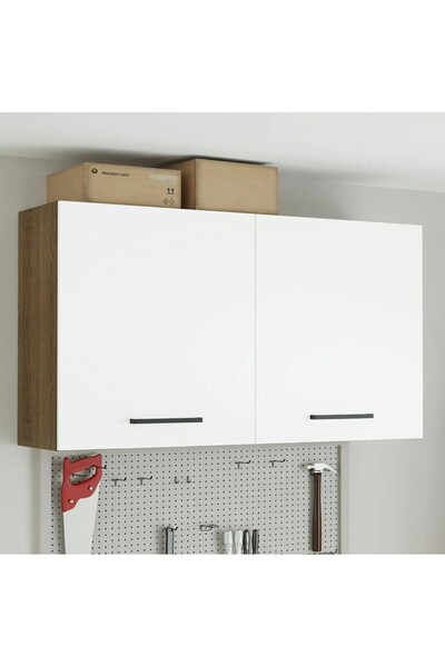 Tdesigno Fin Mutfak Üst Modül 120 cm Beyaz-Çok Amaçlı Dolap