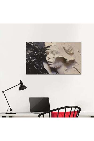 Generic لوحه جداريه مودرن رسمة إمرأه - 24126