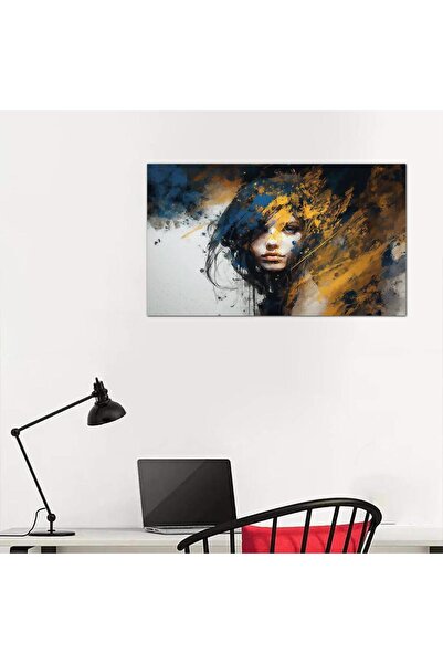 Generic لوحه جداريه مودرن رسمة إمرأه - 24143