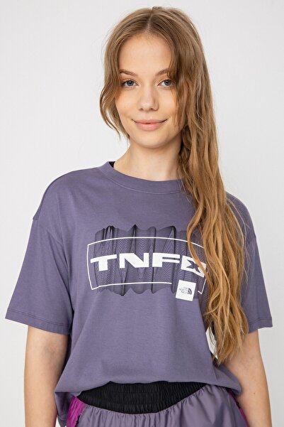 THE NORTH FACE Coordinates Tee Purple Shortsleeves Women's Short T-Shirt Purple