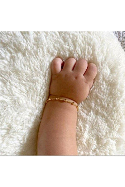 Shiklik Kız Bebek Top Zinciri Model Bileklik