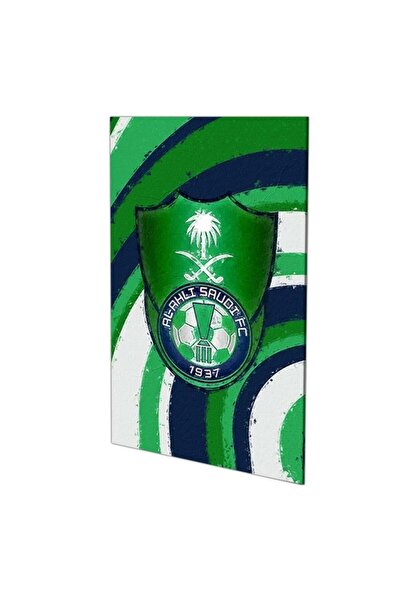 Generic لوحه جداريه النادي الأهلي السعودي - S-0001
