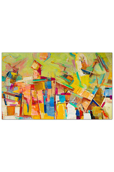 Generic لوحه جداريه كانفس - رسمة فن تجريدي مطبوعه - abs109