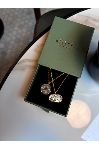 Miltonia 925s Antik Uzun Gümüş Kolye