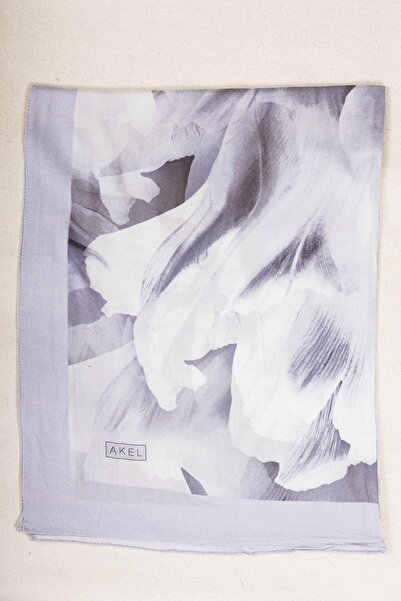 Akel Patterned Cotton Silk Shawl Pattern-3