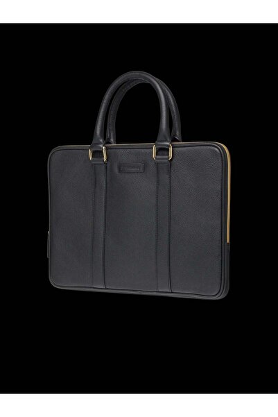 dbramante1928 Roma bag, 13", Leather, Black