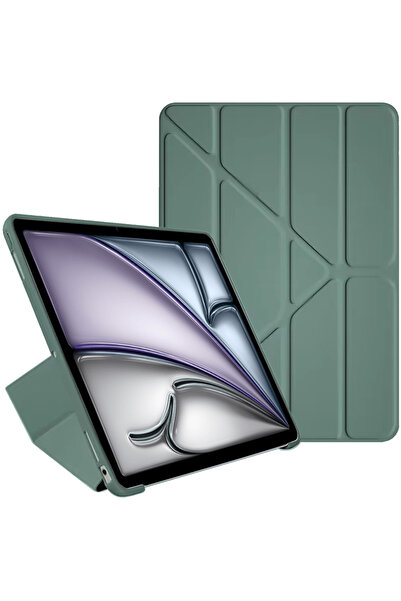 Other Husă triplă pentru iPad Air 11 Gen. 6 2024 (verde)