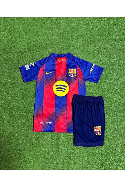 FEEL STYLE Barcelona 2025/26 Yeni Sezon Pedri İç Saha Çocuk Forması