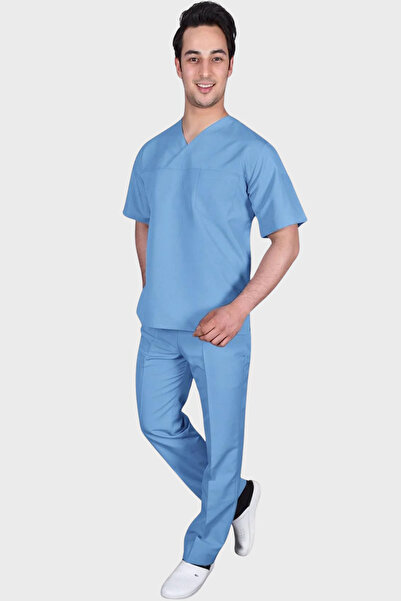 Üniformanya زي تمريض أزرق، بدلة طبيب موحدة، زي مستشفى، طقم موحد للخباز والطباخ
