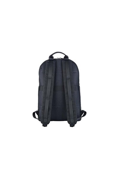 Tucano Rucsac cu elemente din piele, 16", bleumarin/negru