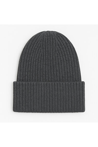 Butik Koyu gri Kışlık Örgü Bere – Termal, Sıcak Tutucu, Unisex Model