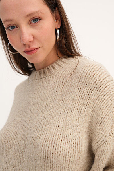 Addax Bisiklet Yaka Basic Triko Kazak K251091