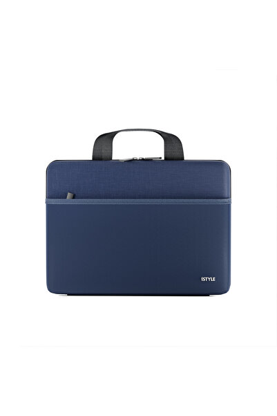 Epico Geantă rigidă ISYLE pentru MacBook 13/14", albastru închis