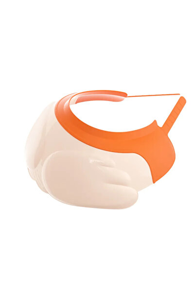 LITTLE ANGEL - قبعة استحمام للأطفال - شامبو - برتقالي